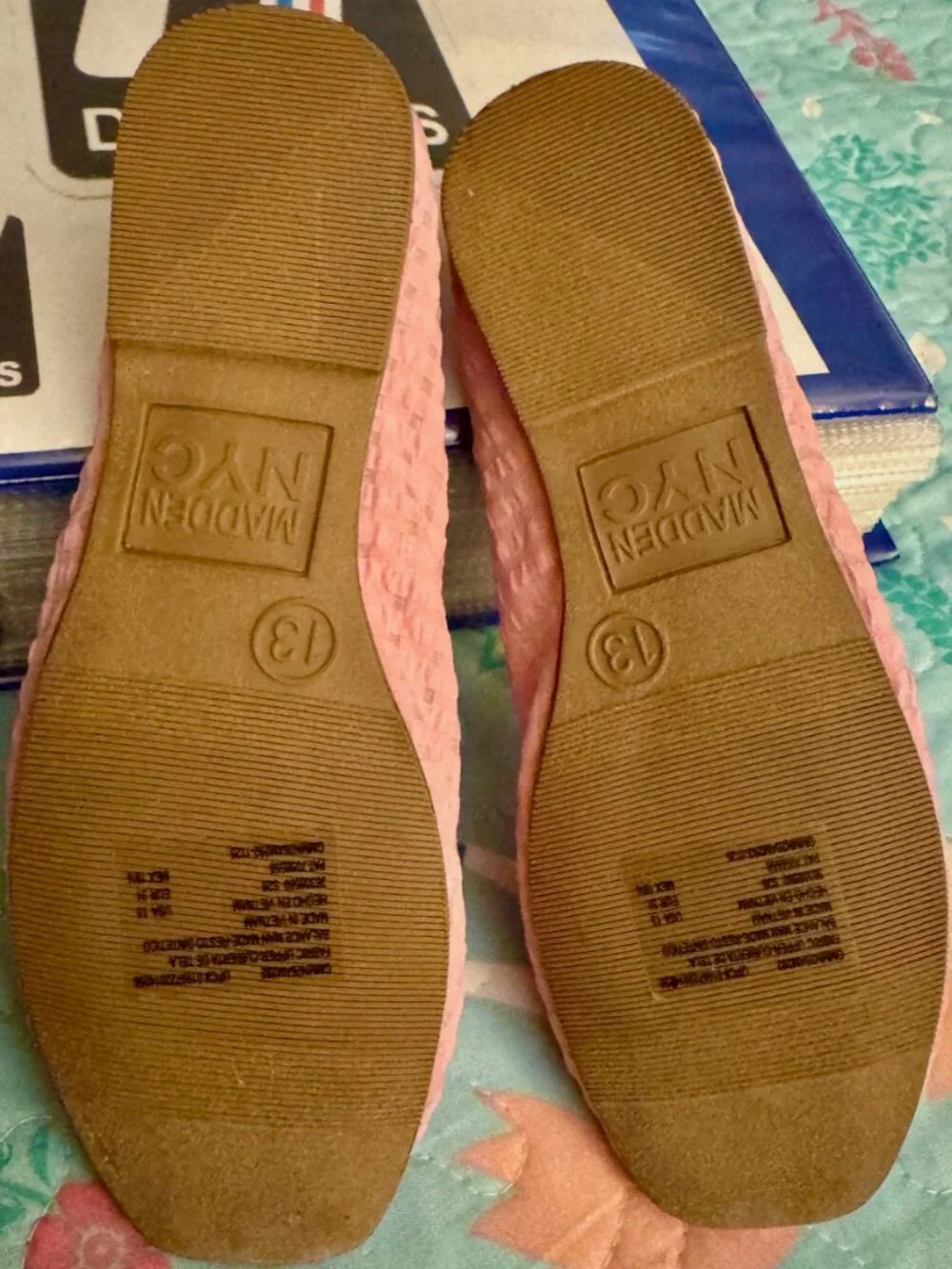 Madden NYC - Pink Girls Flats - Girls Size 13